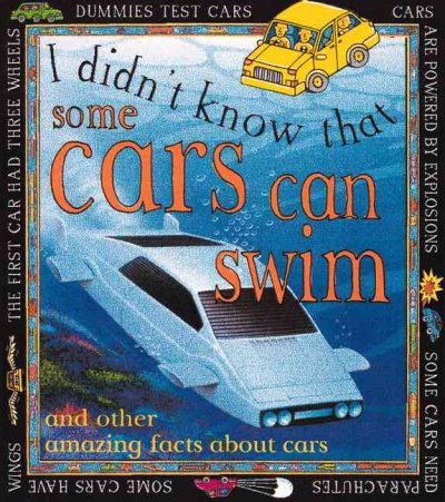 I didn't know that some cars can swim / William Petty.