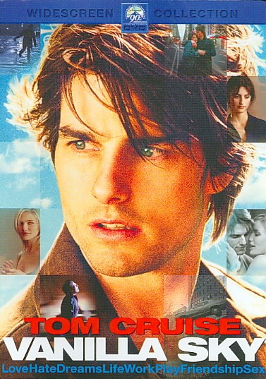 Vanilla Sky [videorecording] / Paramount Pictures presents a Cruise/Wagner-Vinyl Films production in association with Sogecine, Summit Entertainment, Artisan Entertainment, a Cameron Crowe film ; producers, Tom Cruise, Paula Wagner, Cameron Crowe ; written for the screen and directed by Cameron Crowe.