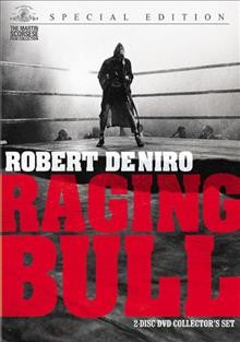 Raging bull [videorecording] / United Artists ; a Robert Chartoff-Irwin Winkler production ; a Martin Scorsese film ; produced in association with Peter Savage ; screenplay by Paul Schrader and Mardik Martin ; producers, Robert Chartoff and Irwin Winkler ; director, Martin Scorsese.