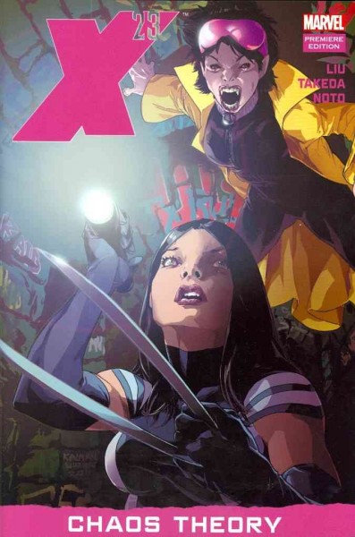 X 23. [2], Chaos theory / writer, Marjoie Liu ; art, Sana Takeda (issues #10-12), Phil Noto (issues #13-16) ; letters, VC's Cory Petit with Clayton Cowles.