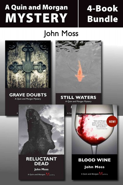 A Quin and Morgan mystery 4-book bundle : Still waters / Grave doubts / Reluctant dead / Blood wine / John Moss.
