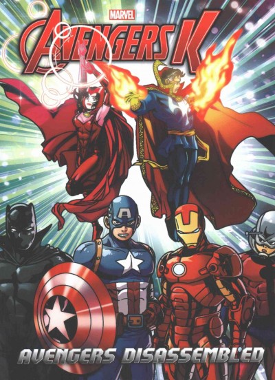 Avengers K. Book 3, Avengers disassembled / Jim Zub, script ; Woo Bin Choi with Jae Sung Lee, pencils ; Min Ju Lee, inks ; Jae Woong Lee, Hee Ye Cho & In Young Lee, colors ; VC's Cory Petit, letters.