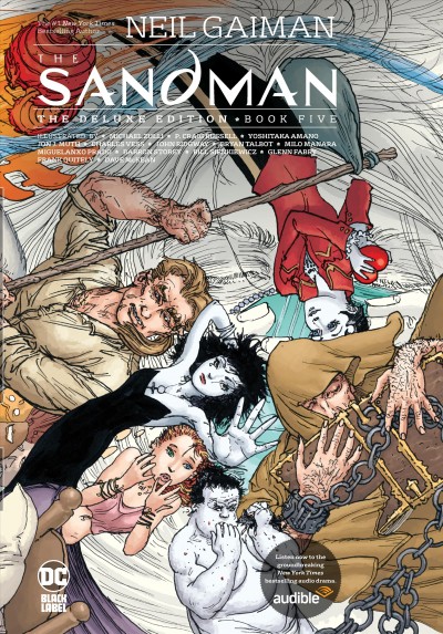 The Sandman. The deluxe edition. Book five / Neil Gaiman, writer ; Michael Zulli, P. Craig Russell, Yoshitaka Amano [and 11 others] artists ; Daniel Vozzo, Lovern Kindzierski, Yoshitaka Aman [and 8 others] colorists ; Todd Klein, letterer.