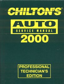 Chilton's Auto service manual 2000 : 1996-00 Automotive service - Professional technician's edition.