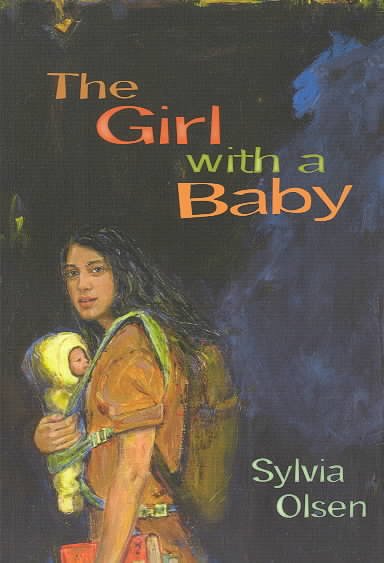The girl with a baby.