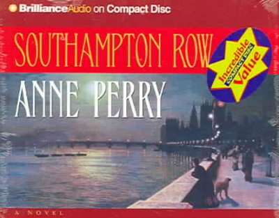 Southampton Row [sound recording] : a novel / Anne Perry.