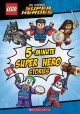 5-minute super hero stories. Cover Image