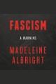 Fascism - A Warning [Release date Apr. 10, 2018]  Cover Image