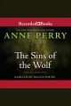 The sins of the wolf William monk series, book 5. Cover Image