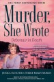 Murder, she wrote: debonair in death : a novel  Cover Image